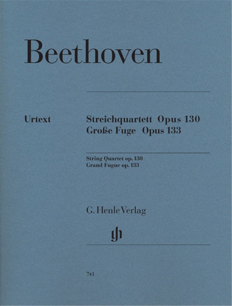 Streichquartett Bes-Dur Opus 130 Und Grosse Fuge